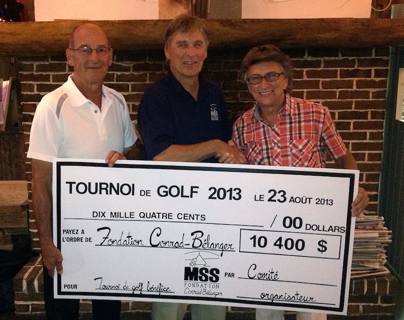 Tournoi de golf de la fondation 2013
