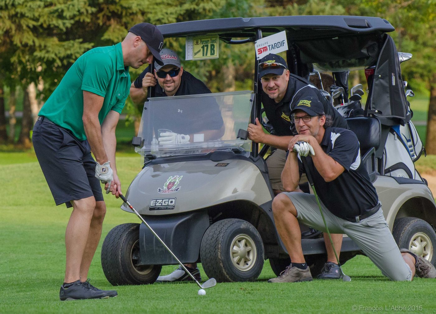 Tournoi de golf de la fondation, édition 2015